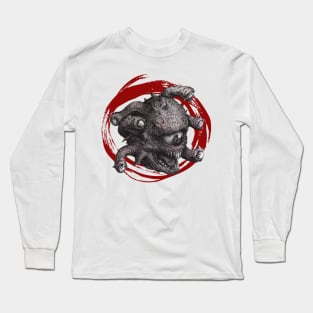 7 Eyes monster Be holder Red Long Sleeve T-Shirt